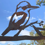 Laughing Kookaburra Steel Decor metalbird Australia