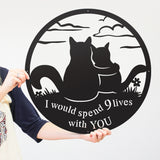 9 Lives With You Wall Decor