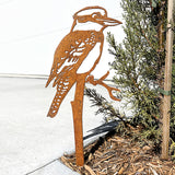 Kookaburra Garden Stake by Steel Decor
