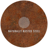 Naturally Rusted Corten Steel